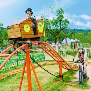 Backyard <span class=keywords><strong>Rollercoaster</strong></span> Mini Indoor Roller Coaster Rides pour Kids Outdoor Playground Amusement Game - Product Image 1