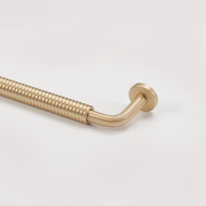 HK0139 Luxury <strong>Gold</strong> Solid Brass Furniture Hardware Pulls Handles <strong>Knobs</strong> for Bedroom Dresser Wardrobe Kitchen Cupboard <strong>Door</strong> Drawer - Product Image 5