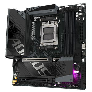ใหม่ดั้งเดิม <span class=keywords><strong>Gigabyte</strong></span> B850M AORUS Elite AM5 Micro-ATX เมนบอร์ดสำหรับเล่นเกมเดสก์ท็อป DDR5 B850ที่มีพอร์ต SATA - Product Image 4