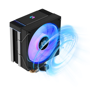 Disipador de Calor de Aluminio de Doble Torre para CPU, 4 Tubos de Calor, Ventiladores RGB PWM, 150W TDP, Alto Rendimiento, para Juegos de PC, Overclocking, Carcasa de Ordenador, 4 Pines - Product Image 6