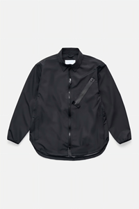 Chemise-veste décontractée premium pour <span class=keywords><strong>homme</strong></span>, coupe ample, résistante à l'eau, avec fermeture éclair sur le devant et motif lettres, service OEM - Product Image 6