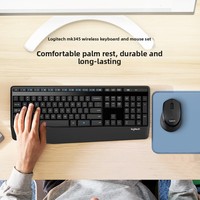 Ensemble clavier et souris sans fil infrarouge Logitech MK345 2.4G pour ordinateur portable/de bureau, usage domestique/bureau, en stock