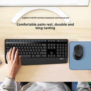 ชุดคีย์บอร์ดและเมาส์ไร้สาย <span class=keywords><strong>Logitech</strong></span> <span class=keywords><strong>MK345</strong></span> 2.4G อินฟราเรด สำหรับแล็ปท็อป/คอมพิวเตอร์ตั้งโต๊ะ ใช้ในบ้าน/สำนักงาน มีสินค้าพร้อมส่ง - Product Image 3