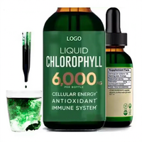 Ausreson OEM gouttes de chlorophylle à boire 500ml fournisseur végétalien stimuler le système immunitaire liquide de chlorophylle organique