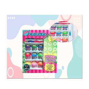 ชุดสีเพ้นท์สีสำหรับอาบน้ำเด็กทารกขนาด40มล. <span class=keywords><strong>ป</strong></span>ลอดภัยเกรดอาหาร - Product Image 1