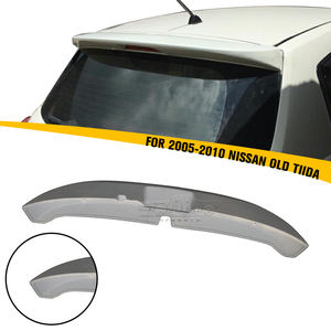 Aileron de toit en fibre de carbone en plastique ABS pour <span class=keywords><strong>Nissan</strong></span> Old TIIDA Hatchback 2005 2006 2007 2008 2009 2010 - Product Image 1