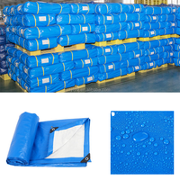 Bâche tissée robuste et personnalisable en Ripstop imperméable avec revêtement PE pour usage industriel, protection extérieure, couverture de voiture et de sac