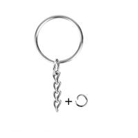 Porte-clés en métal, porte-clés personnalisés, accessoires pour porte-clés, pièces de porte-clés, accessoires de quincaillerie