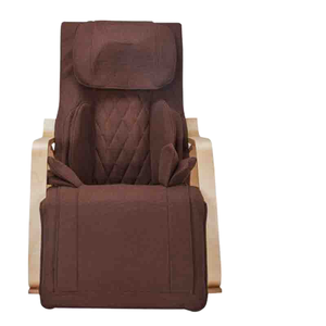 EMOKA Poltrona Massaggiante Reclinabile Intelligente di Nuovo Design con Corpo in Legno, Vibrazione e Shiatsu, Mini Dondolo Relax - Product Image 1