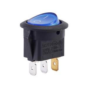 Baokezhen sc777 3 pins đơn cực Rocker chuyển 12A 125V 250V cho điện Tản Nhiệt Đèn đọc sách - Product Image 5