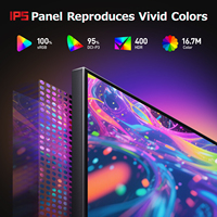 KOORUI Moniteur d'ordinateur 27 pouces Moniteur PC 2K 2560X1440 200Hz Moniteur de jeu Écran IPS avec temps de réponse DIC 1ms