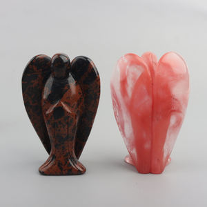 טבעי קריסטל <span class=keywords><strong>3</strong></span> אינץ קריסטל מלאך רוז קוורץ מלאך - Product Image 5