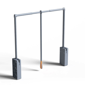 Tringle à vêtements télescopique escamotable pour armoire, organisateur de vêtements sur pied, usage adulte - Product Image 2