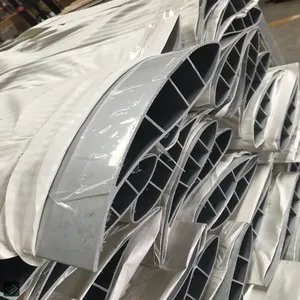 Perfil de ala de extrusión de aluminio de sección de ventilador mecánico de avión