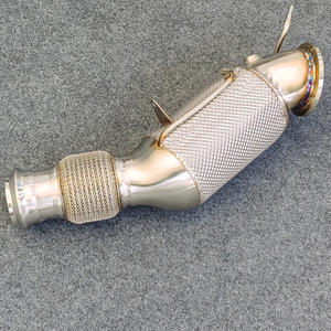 Downpipe de Alto Rendimiento OBM con Catalizador y Protección Térmica de Flujo <span class=keywords><strong>Libre</strong></span> para BMW B48/B46 120i, 220i, 230i, 320i, 330e, 330i, 420i, 430i, 630i, 730i - Product Image 4