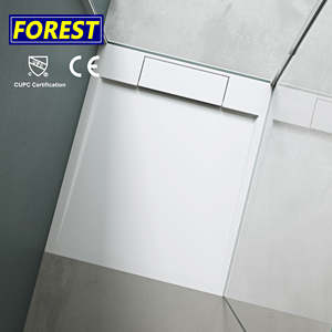 Bandeja <span class=keywords><strong>de</strong></span> resina <span class=keywords><strong>de</strong></span> superficie sólida SMC acrílica extraplana, Base <span class=keywords><strong>de</strong></span> baño <span class=keywords><strong>de</strong></span> piedra Artificial cuadrada para cabina <span class=keywords><strong>de</strong></span> <span class=keywords><strong>ducha</strong></span> <span class=keywords><strong>de</strong></span> Hotel, certificado Cupc - Product Image 6