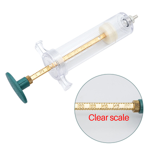 Jeringas veterinarias automáticas, máquinas de inyección de acero y plástico de 10ml, inyector de <span class=keywords><strong>vacuna</strong></span> Cooper Head para animales - Product Image 3