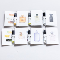 Vente en gros de parfums de Cologne 5 ml, parfum frais longue durée pour femmes, vaporisateur de parfum miniature portable, coffret d'essai