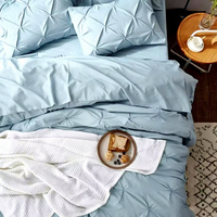 Parure de lit King Size 4 pièces en flanelle, ensemble de draps doux et chauds pour l'hiver, avec taies d'oreiller et housse de couette