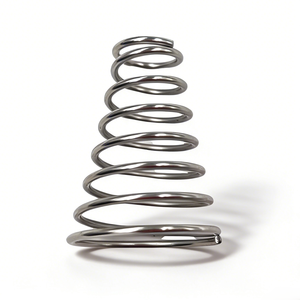 Ressort de compression conique personnalisé en acier inoxydable multicolore, ressorts hélicoïdaux coniques avec <span class=keywords><strong>traitement</strong></span> de surface, vente en gros d'usine - Product Image 5