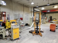 Ligne de production automatisée HZ FORCE pour le traitement des tôles métalliques, fabrication automatique de plaques vierges, capacité de 20M