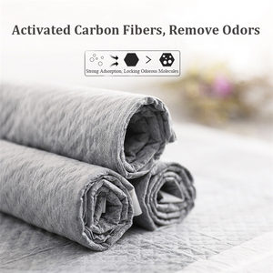 De etiqueta privada de fibra de carbón de bambú para orina de <span class=keywords><strong>cachorro</strong></span> de perro pet aseo baño <span class=keywords><strong>pis</strong></span> almohadillas - Product Image 3