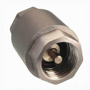 Venta de Liquidación COVNA B2B, Válvula de Retención de Latón de 1/2 Pulgada, 200 WOG, Rosca Hembra BSPP, Tipo de Elevación Vertical con Resorte, en Línea, Anti-Retorno - Product Image 3