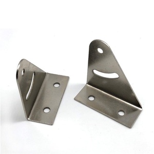 Custom Hardware Stainless Steel Accessories Flat Iron Stamping Parts Mechanical Engineering 65 Manganese Hardening Double Leg - Product Image 1