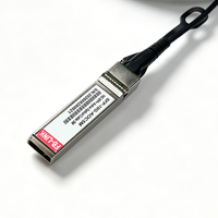 Câble AOC SFP+ vers SFP+ 10G 5M 7M Noir 10GBASE SR Câble à Fibre Optique Active OM3 Multimode pour Commutateur Cisco Mikrotik Ubiquiti