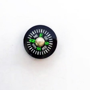 Miniature Compass 12mm ABS Pointer Dial Hiking Outdoor Navigation Tool - Product Image 1