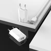 Bán Buôn CE 5V 1a 2.5a 2a Single Port Usb Tường Charger US EU Cắm USB C Power Adapter Gốc Nhanh Điện Thoại Di Động Sạc
