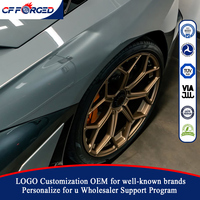 Jantes en alliage d'aluminium forgé sur mesure OEM 20 21 22 pouces 5x112 pour Aventador SVJ Huracan Bronze Mat Y Spoke Nouveau
