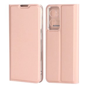 Étui portefeuille à rabat en cuir PU ultra fin pour <span class=keywords><strong>ONEPLUS</strong></span> <span class=keywords><strong>Nord</strong></span> CE <span class=keywords><strong>2</strong></span> 5G avec support et emplacements pour cartes - Product Image 1