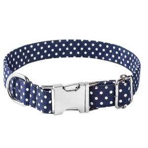 100% algodón punto aleación hebilla Bowknot perro mascota Collar - Product Image 4