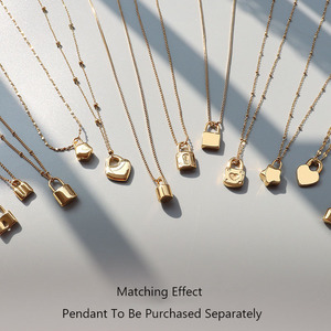 Số lượng lớn vàng bạc Tone giá rẻ dài sao Rope rắn <span class=keywords><strong>Figaro</strong></span> chuỗi dây chuyền dây chuyền cho người đàn ông Phụ nữ trang sức làm bằng thép không gỉ - Product Image 2