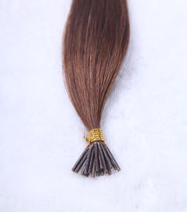 I tip hair extensions 100% <span class=keywords><strong>capelli</strong></span> <span class=keywords><strong>veri</strong></span> umani 1 grammo/strand I Tip estensione europea dei <span class=keywords><strong>capelli</strong></span> umani 100 g/borsa - Product Image 2