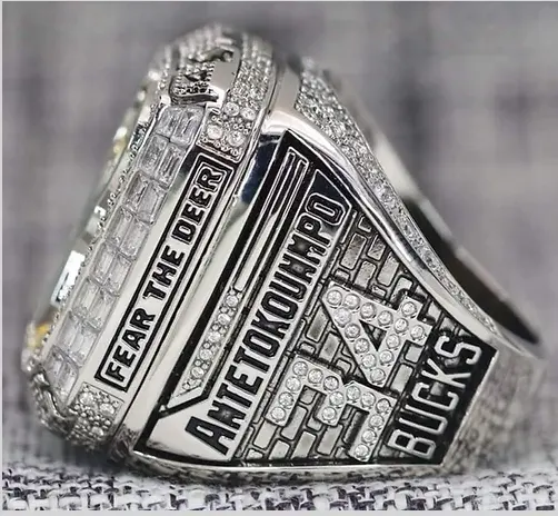 Customize High Quality basketball softball Sports moissanite championship Rings with team logo 925 silver gold plated