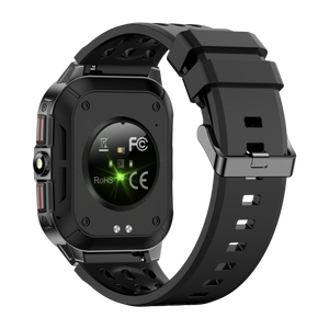 2025นาฬิกาอัจฉริยะ MK98กลางแจ้ง, <span class=keywords><strong>100</strong></span>โหมดกีฬากันน้ำพร้อมไฟฉายบลูทูธอัตราการเต้นหัวใจนาฬิกาอัจฉริยะ - Product Image 2