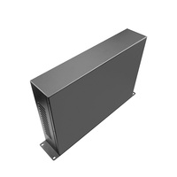 Armoire de serveur réseau en alliage d'aluminium IP54 1U/2U 19 pouces sur mesure pour systèmes réseau