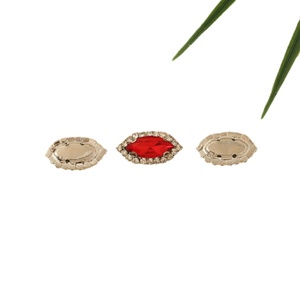 Offre Spéciale : Accessoires de Bijouterie en Verre Blanc K, Boucle en Cristal Soudé Œil de Cheval, Verre Fait Main pour Vêtements, Sacs, Bandeaux et Projets DIY - Product Image 5