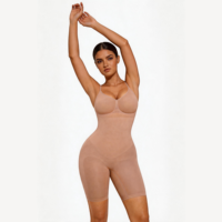 Combinaison sculptante pour femme avec logo personnalisé, contrôle du ventre, sans couture, body shaper, rehausseur de fesses, amincisseur de cuisses, catsuit 3XL