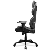 Chaise de jeu haut de gamme, élégante et confortable, OEM Cadeira Gamer Top Racing, entièrement en cuir, chaise d'ordinateur de qualité supérieure, élégante, noire