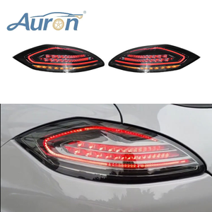 Luces Traseras LED AURON para Panamera 2009-2013 970.1, Actualización con Señal de Giro Dinámica y Luces de Freno, Ajuste Universal, Stock en EE. UU. - Product Image 1
