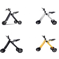 Trottinette électrique pliable pour adultes à 3 roues