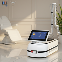 Appareil laser fractionnel CO2 portable, technologie de radiofréquence fractionnée CO2, système de raffermissement vaginal, utilisation à domicile, salon