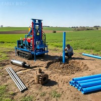 Foreuse de puits d'eau 200M à utilisation facile, machine de forage de puits, fabrication OEM ODM pour la construction de puits extérieurs