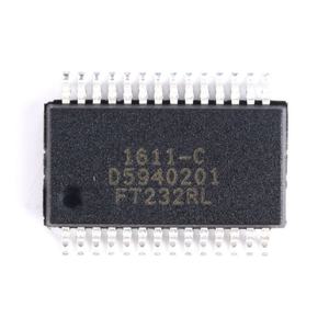ชิปวงจรรวมอินเตอร์เฟส USB เชื่อมต่อสะพานอินเตอร์เฟซ FT232RL-REEL ส่วนประกอบอิเล็กทรอนิกส์ FT232RL-REEL - Product Image 2