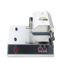 Nouvelle machine à gaufres électriques commerciale 110V/220V en acier inoxydable de qualité alimentaire, avec minuteur avancé, design 13 empreintes et bac de récupération d'huile 1
