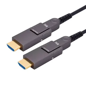 골드 케이블 공장 분리형 HDMI 8K D-D 액티브 광 케이블 HDMI 8K 케이블 멀티미디어