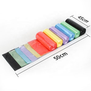 Eco Friendly Biodegradable Plastic <b>Compostable</b> Biodegradable Drawstring Trash Garbage <b>Bags</b> on Roll - Product Image 5